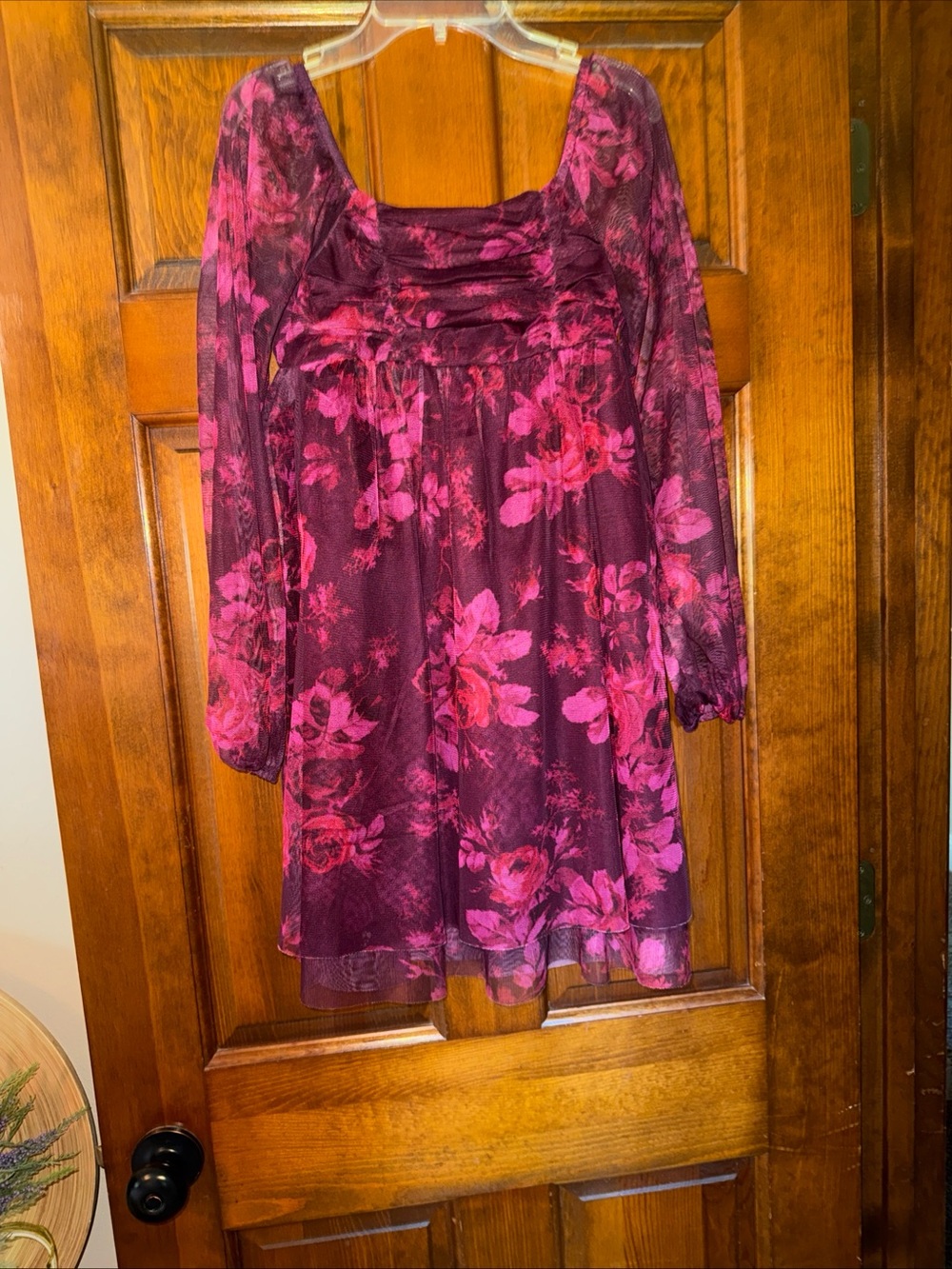 Gap Sheer Tulle Floral Dress Size Girls XL
